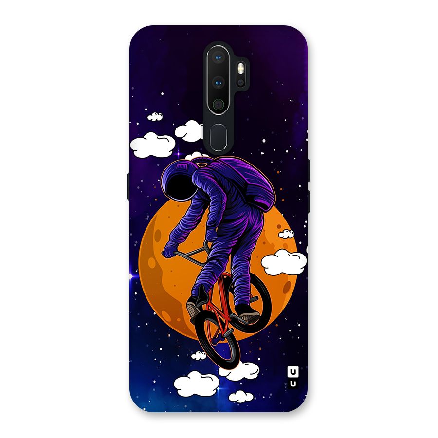 Cool Astro Cyclist Back Case for Oppo A5 (2020)
