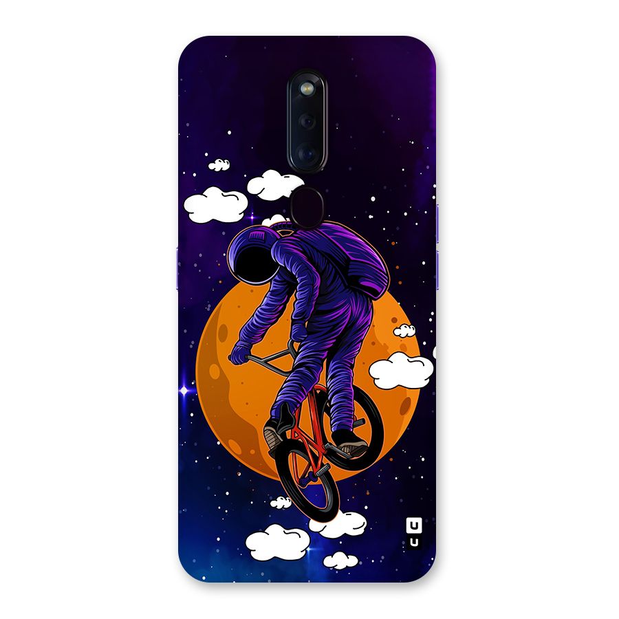 Cool Astro Cyclist Back Case for Oppo F11 Pro