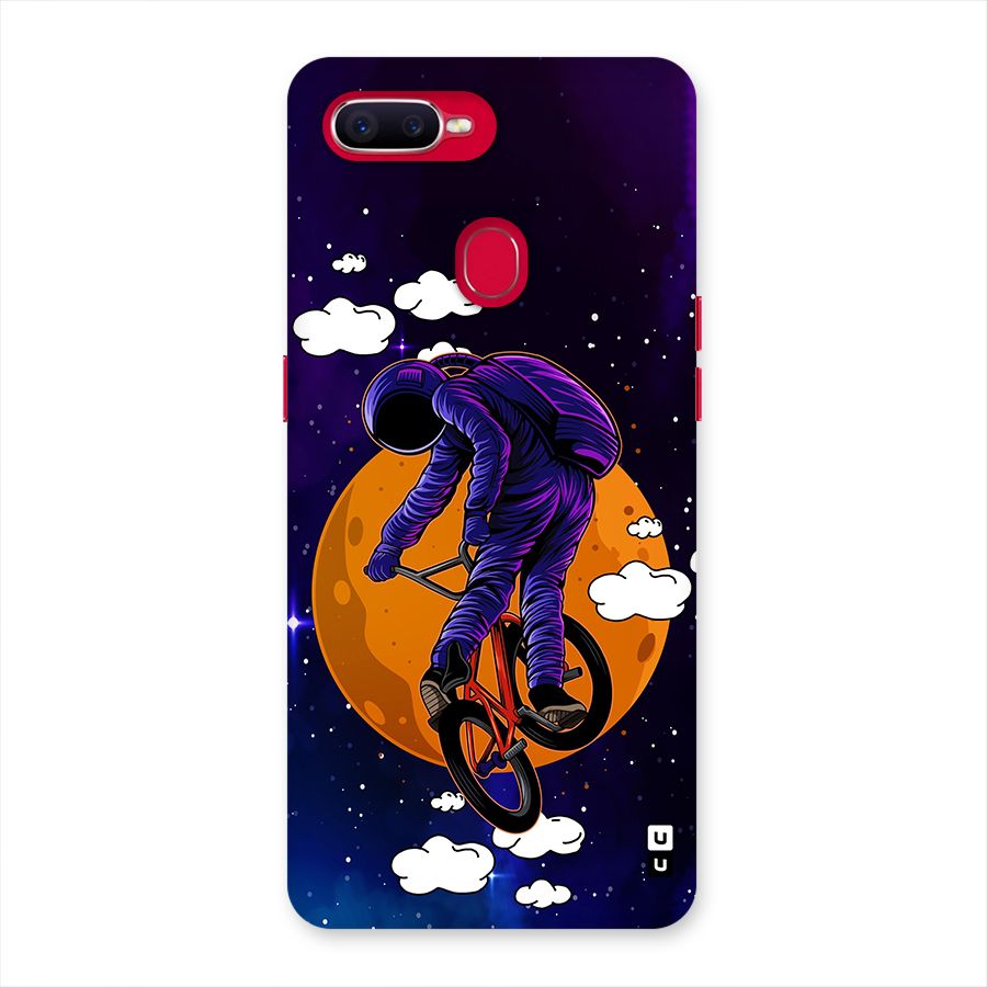 Cool Astro Cyclist Back Case for Oppo F9 Pro
