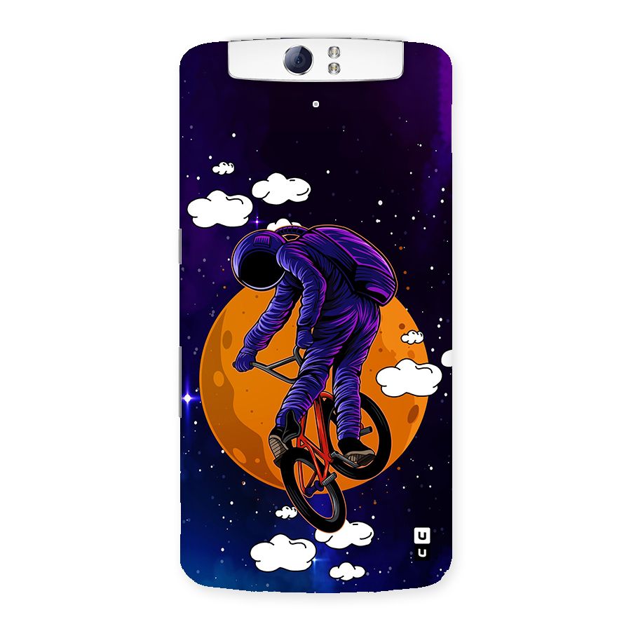 Cool Astro Cyclist Back Case for Oppo N1