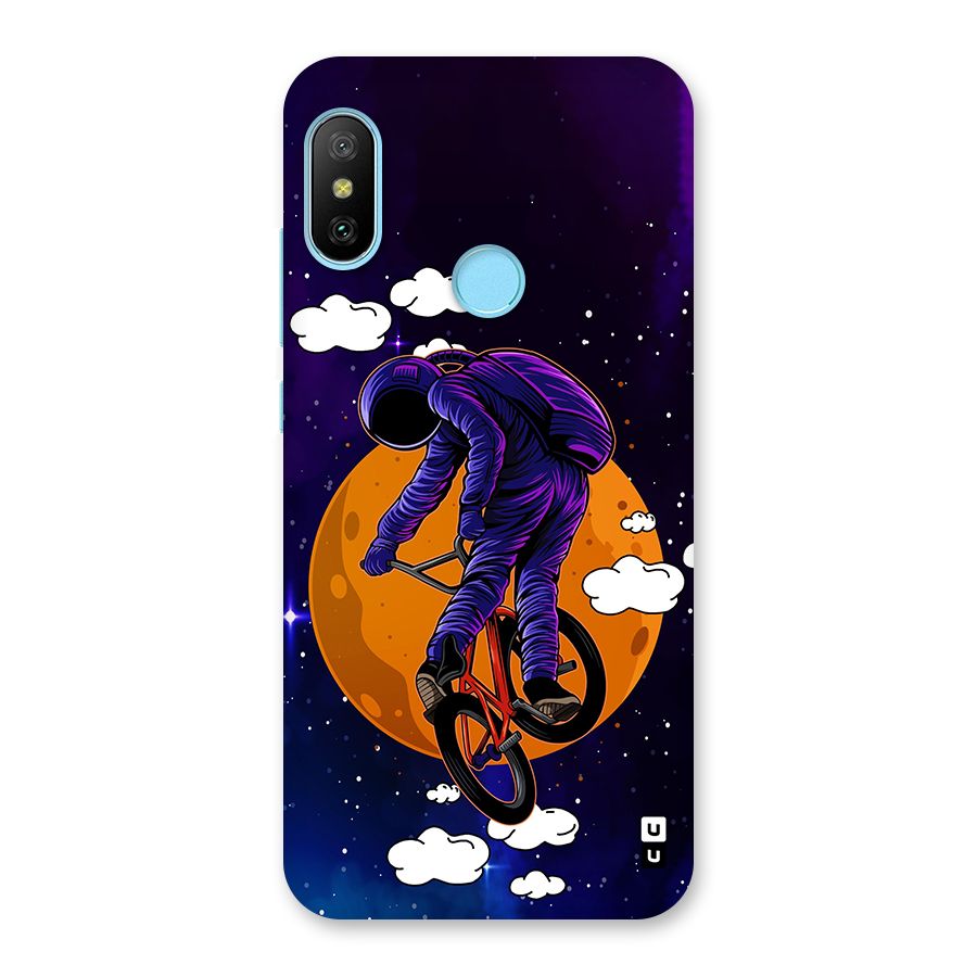 Cool Astro Cyclist Back Case for Redmi 6 Pro
