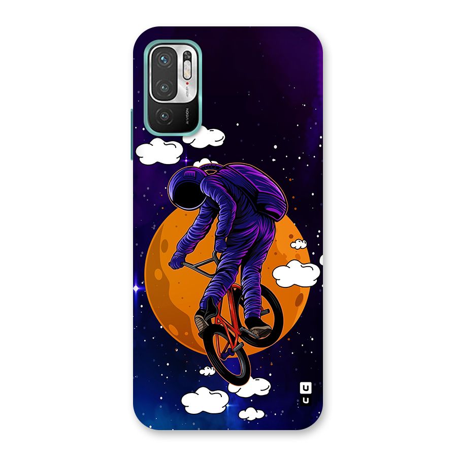 Cool Astro Cyclist Back Case for Redmi Note 10T 5G