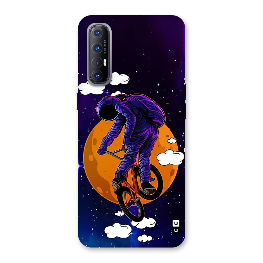 Cool Astro Cyclist Back Case for Reno3 Pro