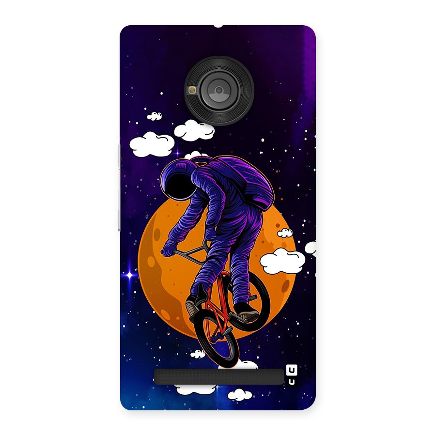 Cool Astro Cyclist Back Case for Yu Yuphoria