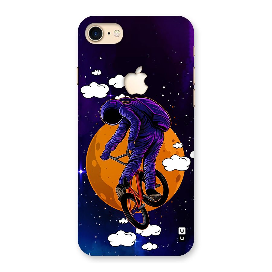 Cool Astro Cyclist Back Case for iPhone 7 Apple Cut