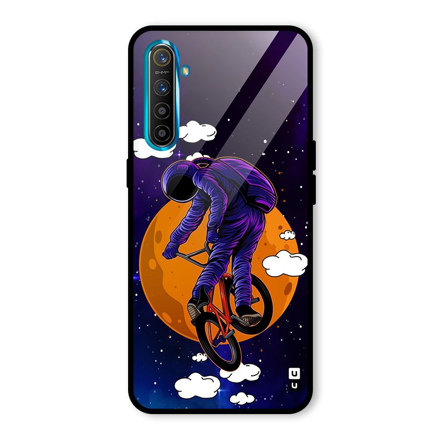 Cool Astro Cyclist Glass Back Case for Realme X2