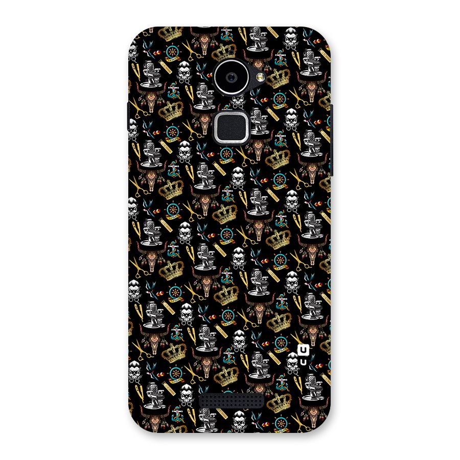 Cool Barber Pattern Back Case for Coolpad Note 3 Lite