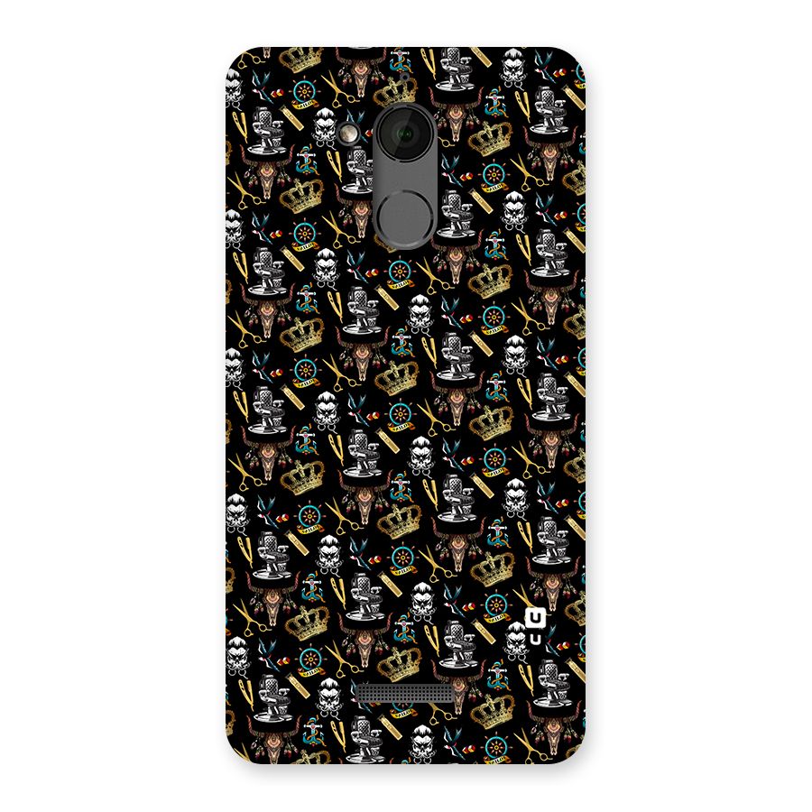 Cool Barber Pattern Back Case for Coolpad Note 5