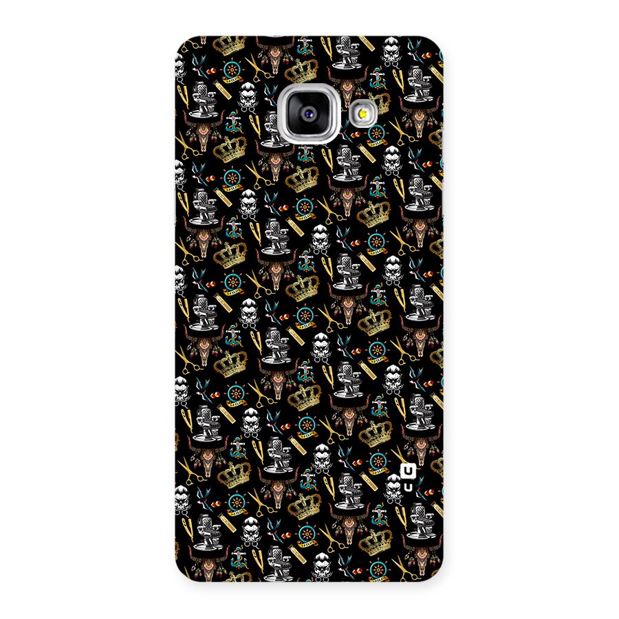 Cool Barber Pattern Back Case for Galaxy A5 2016