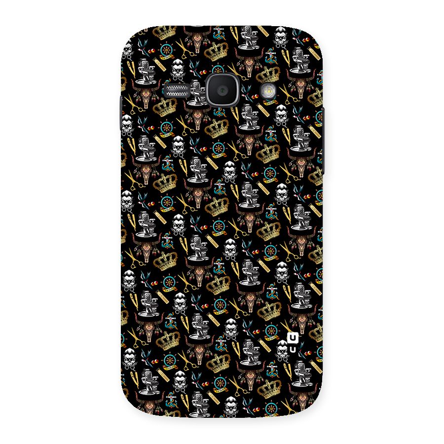 Cool Barber Pattern Back Case for Galaxy Ace 3