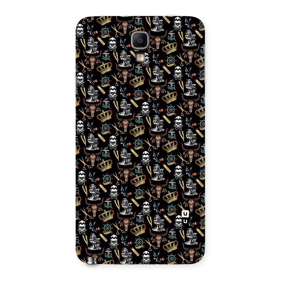 Cool Barber Pattern Back Case for Galaxy Note 3 Neo