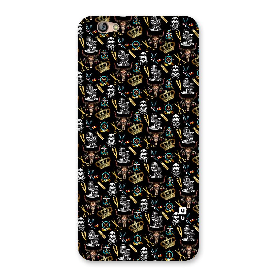 Cool Barber Pattern Back Case for Gionee S6