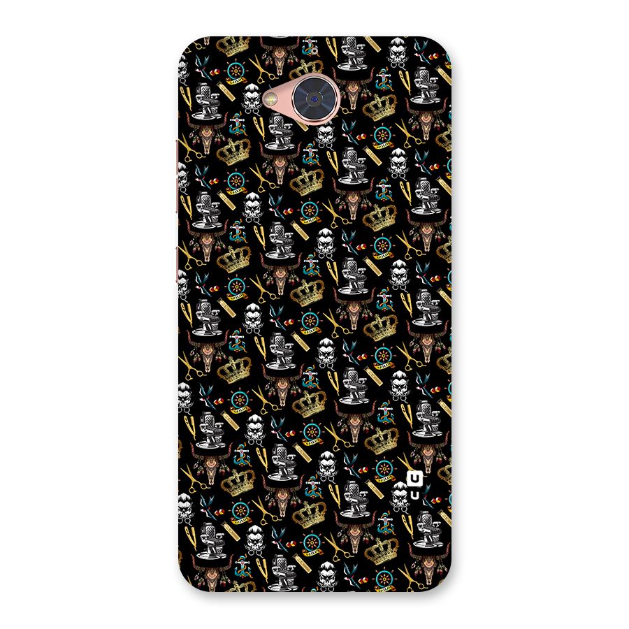Cool Barber Pattern Back Case for Gionee S6 Pro