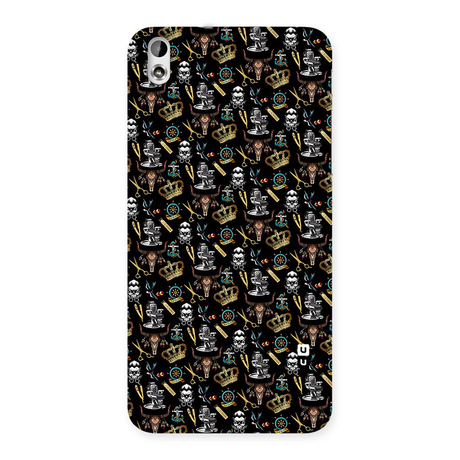 Cool Barber Pattern Back Case for HTC Desire 816g