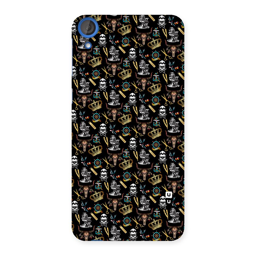 Cool Barber Pattern Back Case for HTC Desire 820