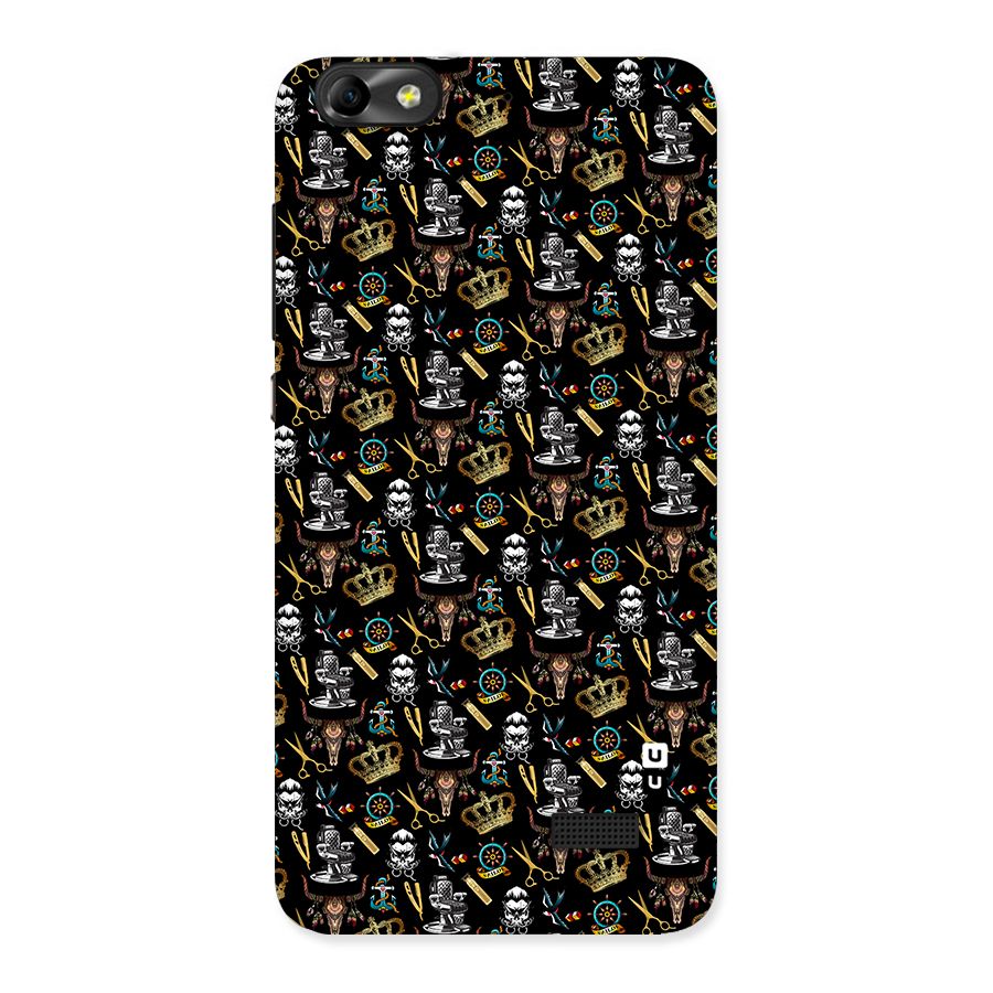 Cool Barber Pattern Back Case for Honor 4C