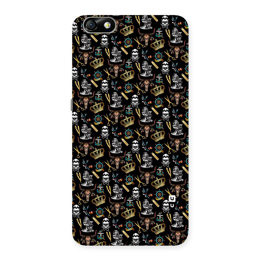Cool Barber Pattern Back Case for Honor 4X