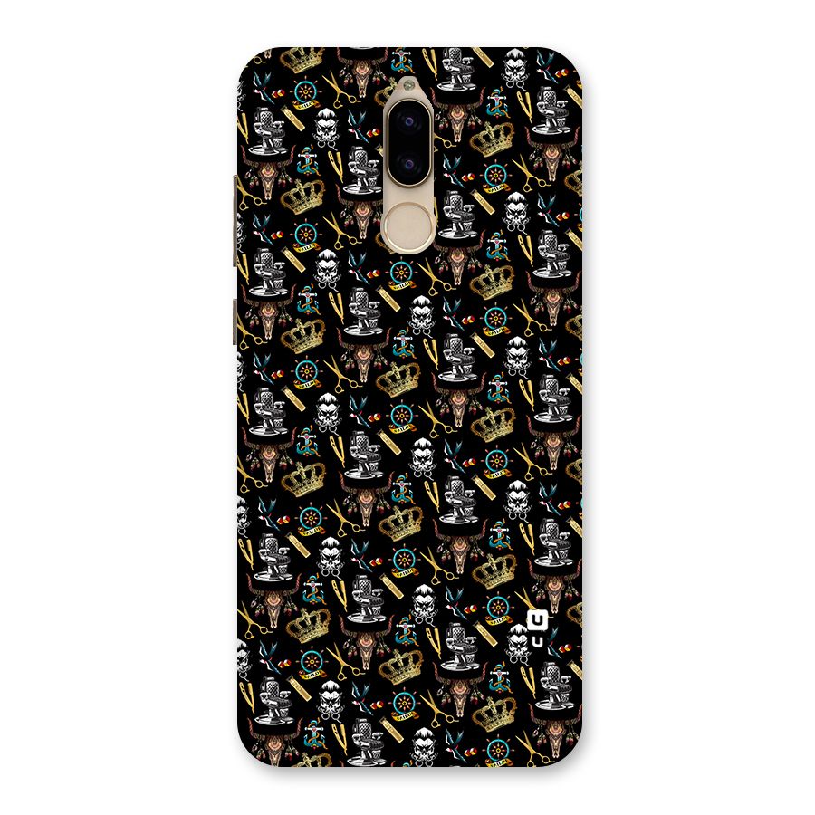 Cool Barber Pattern Back Case for Honor 9i