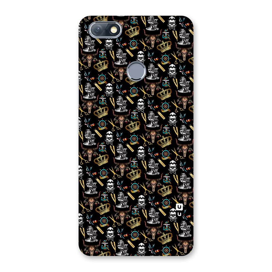 Cool Barber Pattern Back Case for Infinix Note 5