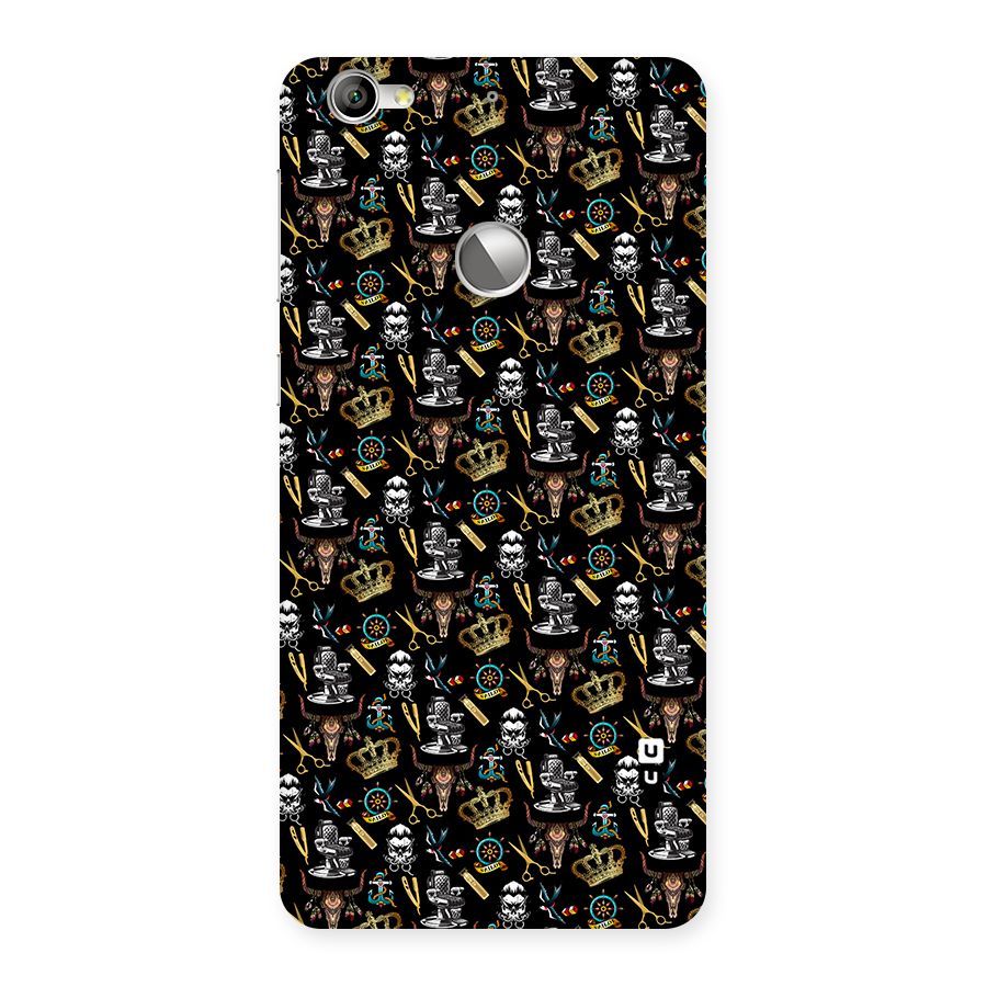 Cool Barber Pattern Back Case for LeTV Le 1s