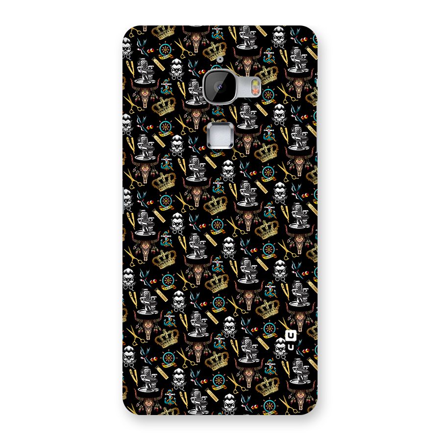 Cool Barber Pattern Back Case for LeTv Le Max