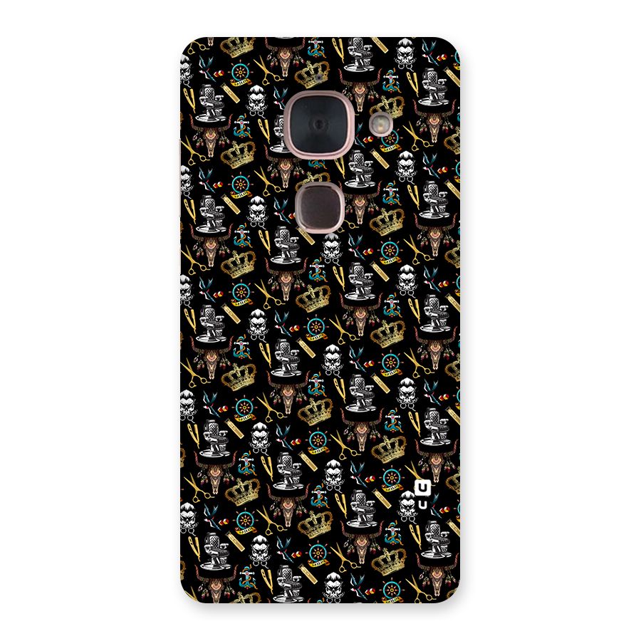 Cool Barber Pattern Back Case for Le Max 2