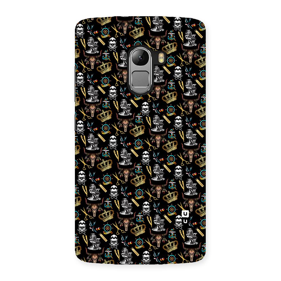 Cool Barber Pattern Back Case for Lenovo K4 Note