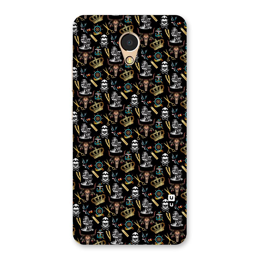 Cool Barber Pattern Back Case for Lenovo P2