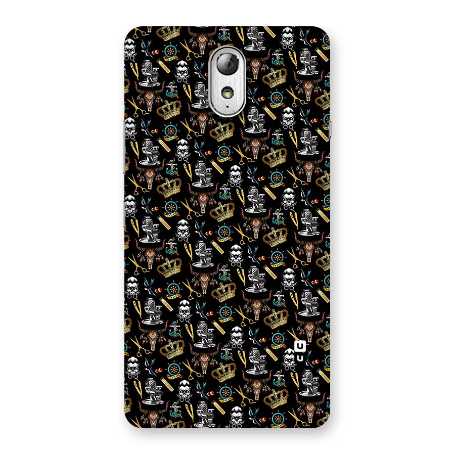 Cool Barber Pattern Back Case for Lenovo Vibe P1M