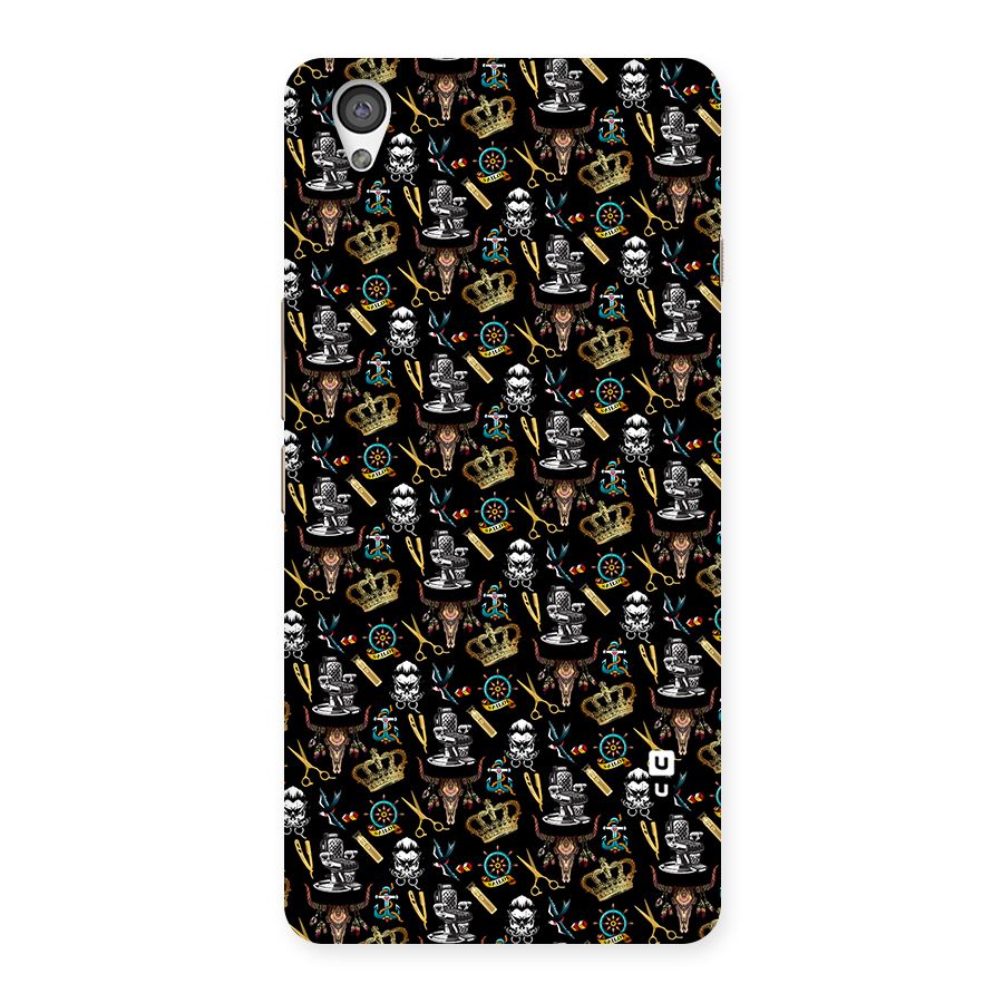 Cool Barber Pattern Back Case for OnePlus X