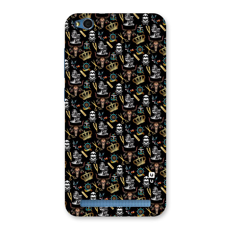 Cool Barber Pattern Back Case for Redmi 5A