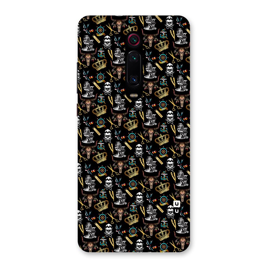 Cool Barber Pattern Back Case for Redmi K20 Pro