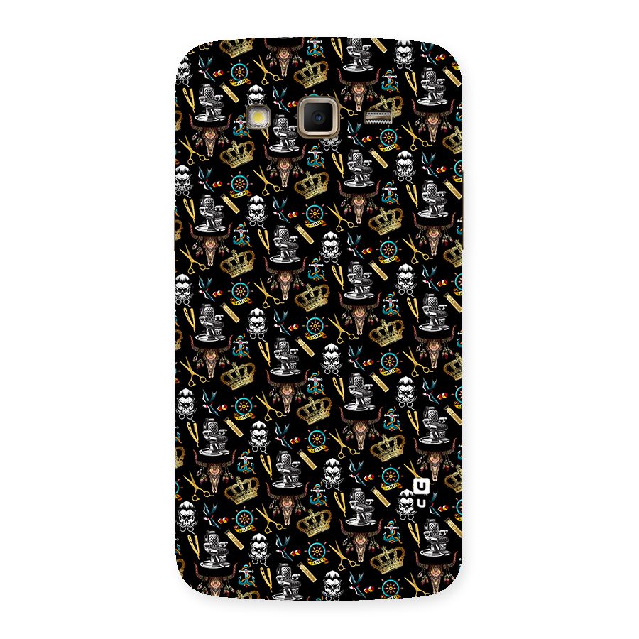 Cool Barber Pattern Back Case for Samsung Galaxy Grand 2