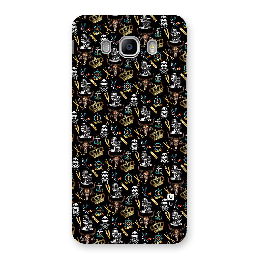Cool Barber Pattern Back Case for Samsung Galaxy J5 2016