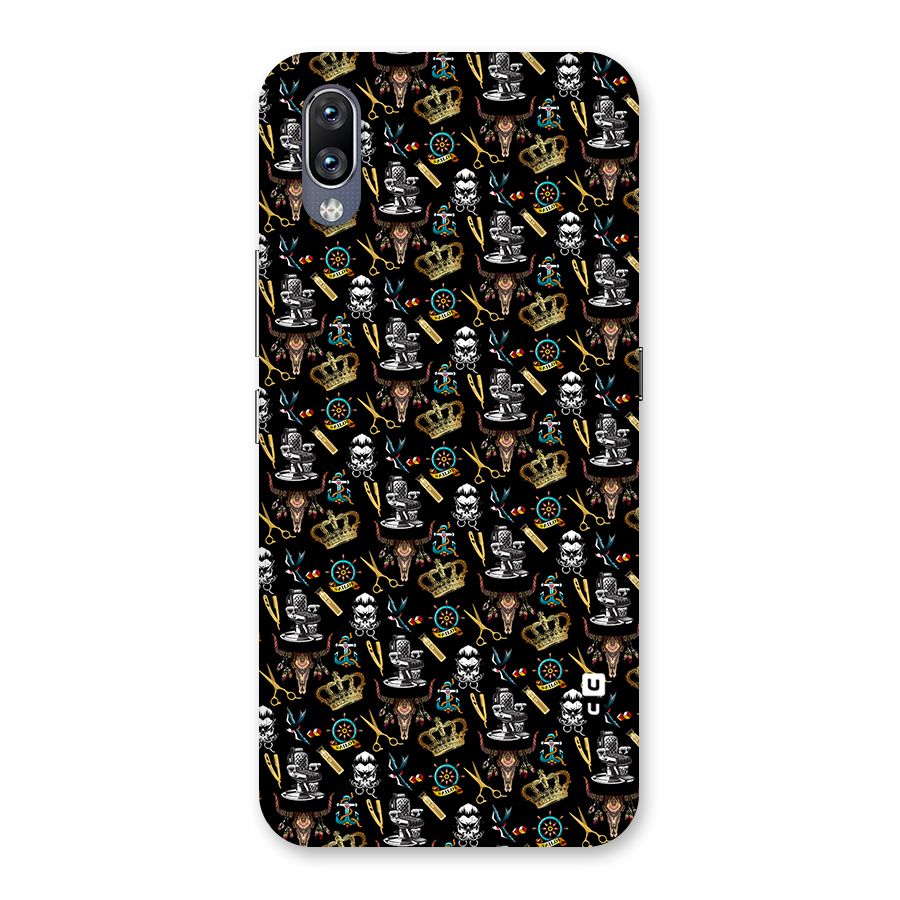 Cool Barber Pattern Back Case for Vivo NEX