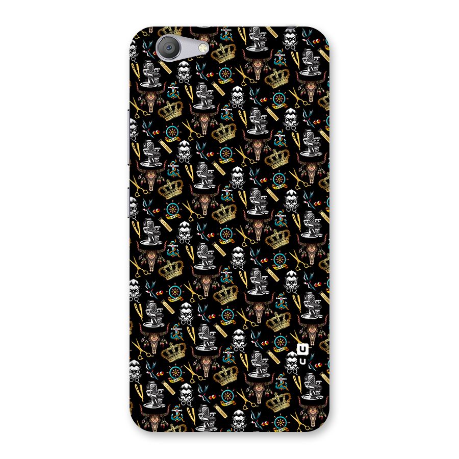 Cool Barber Pattern Back Case for Vivo Y53