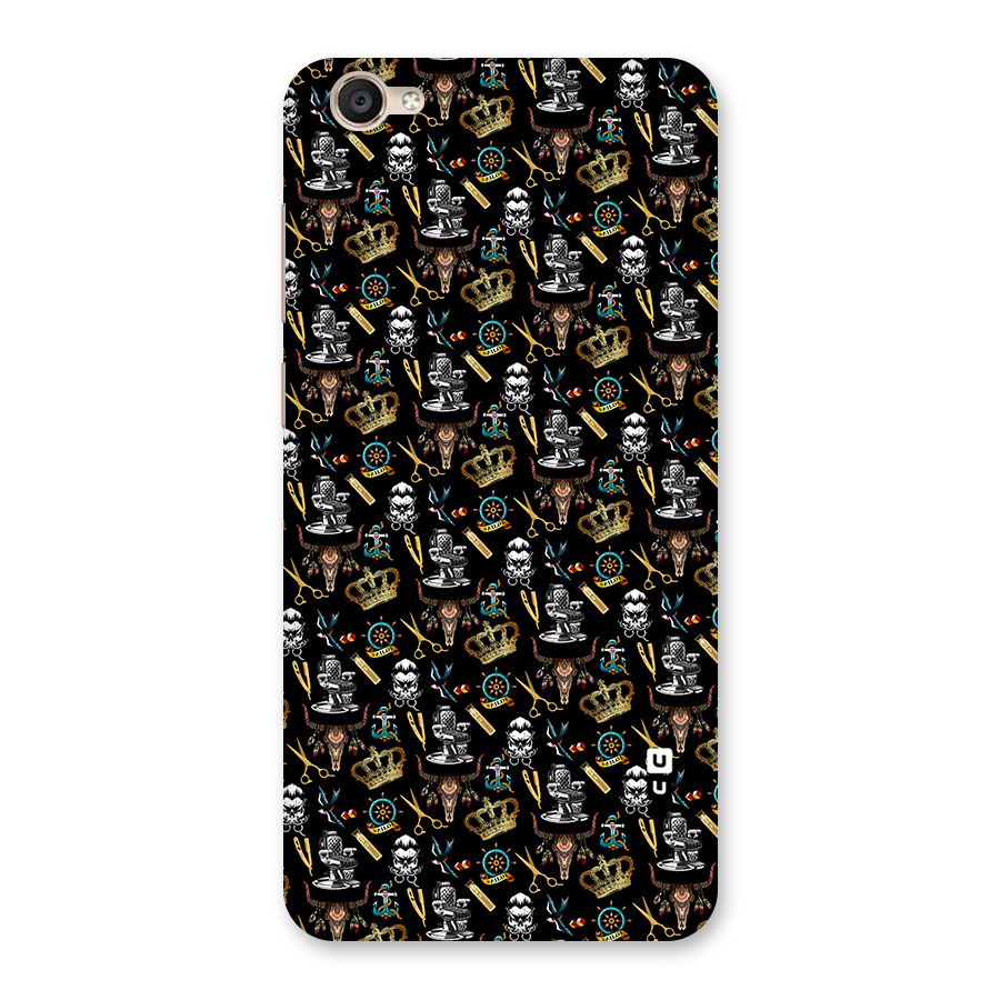 Cool Barber Pattern Back Case for Vivo Y55