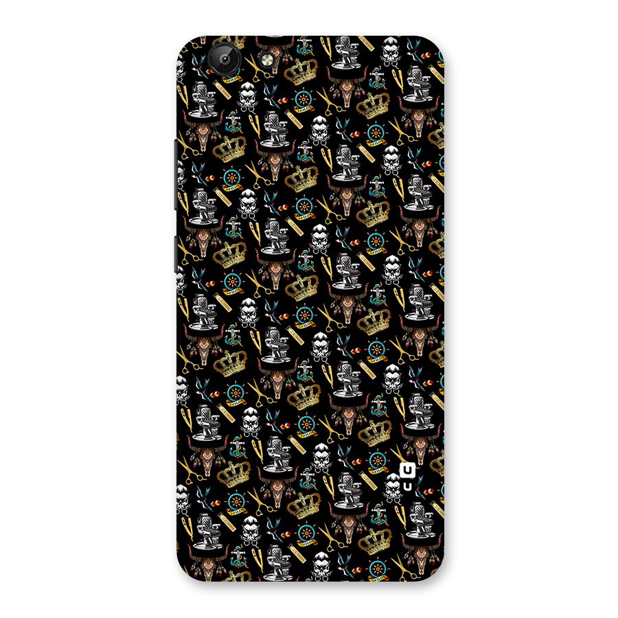 Cool Barber Pattern Back Case for Vivo Y69