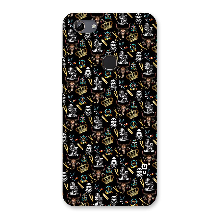 Cool Barber Pattern Back Case for Vivo Y81