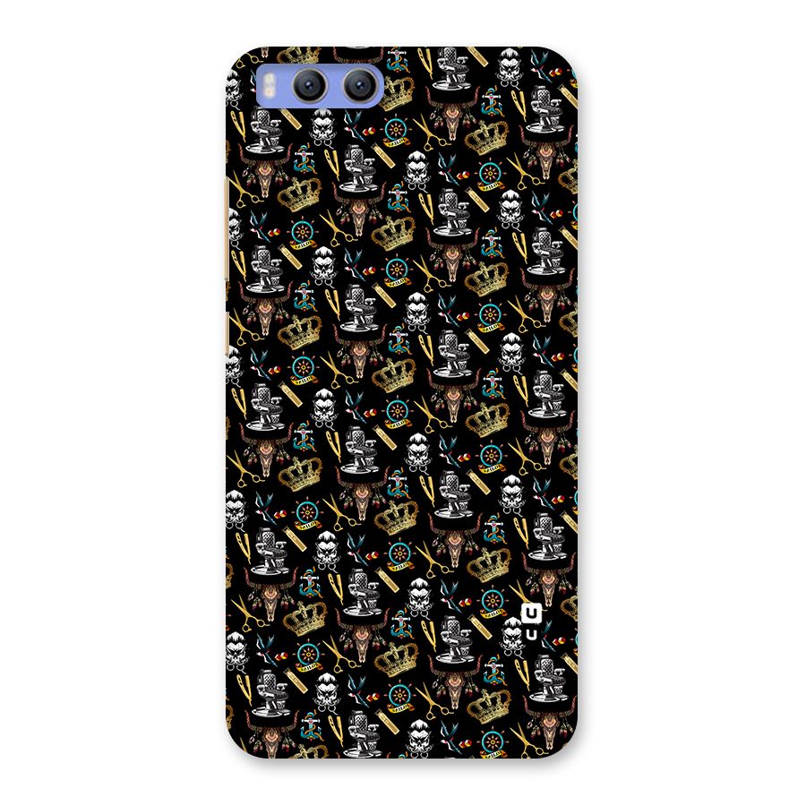Cool Barber Pattern Back Case for Xiaomi Mi 6