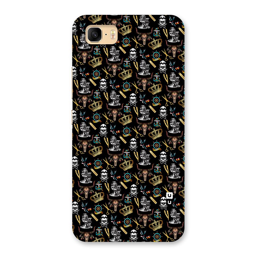 Cool Barber Pattern Back Case for Zenfone 3s Max