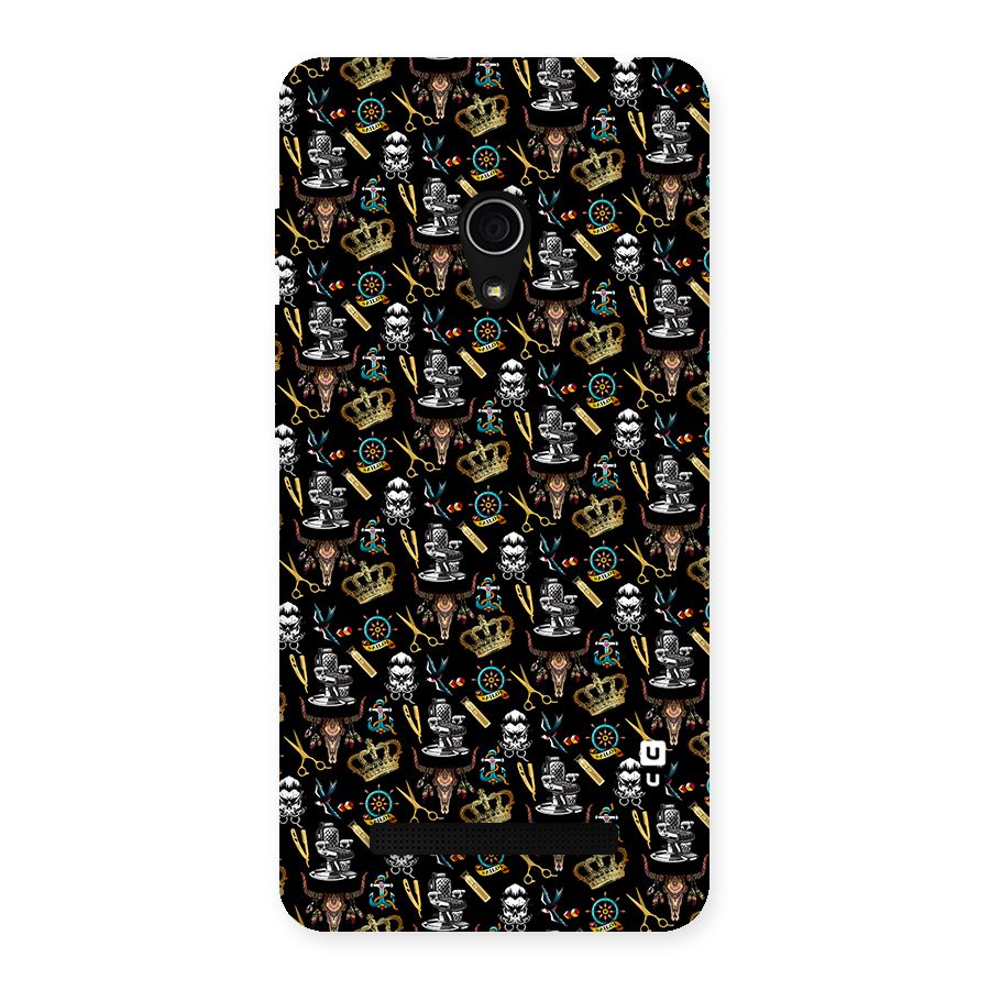 Cool Barber Pattern Back Case for Zenfone 5