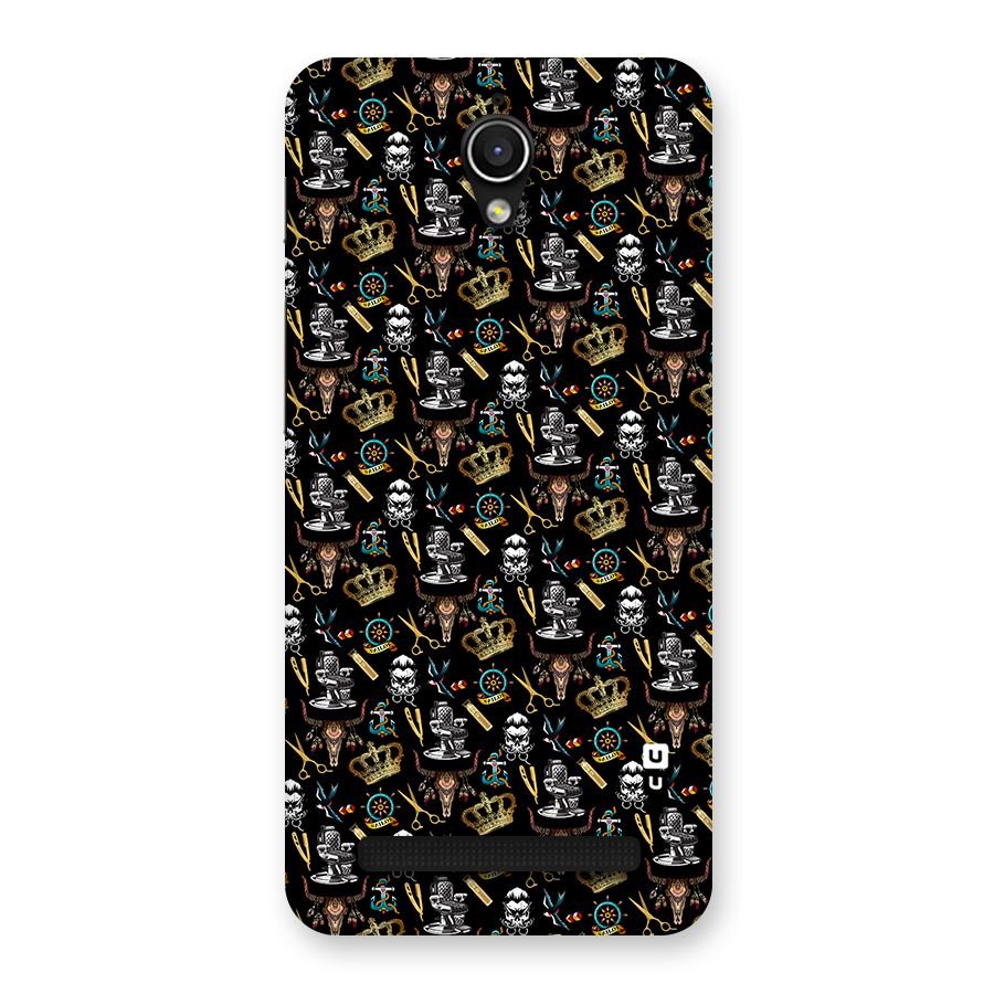 Cool Barber Pattern Back Case for Zenfone Go