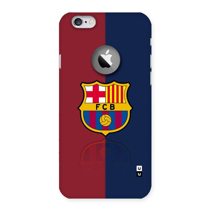 Cool Barcelona Back Case for iPhone 6 Logo Cut