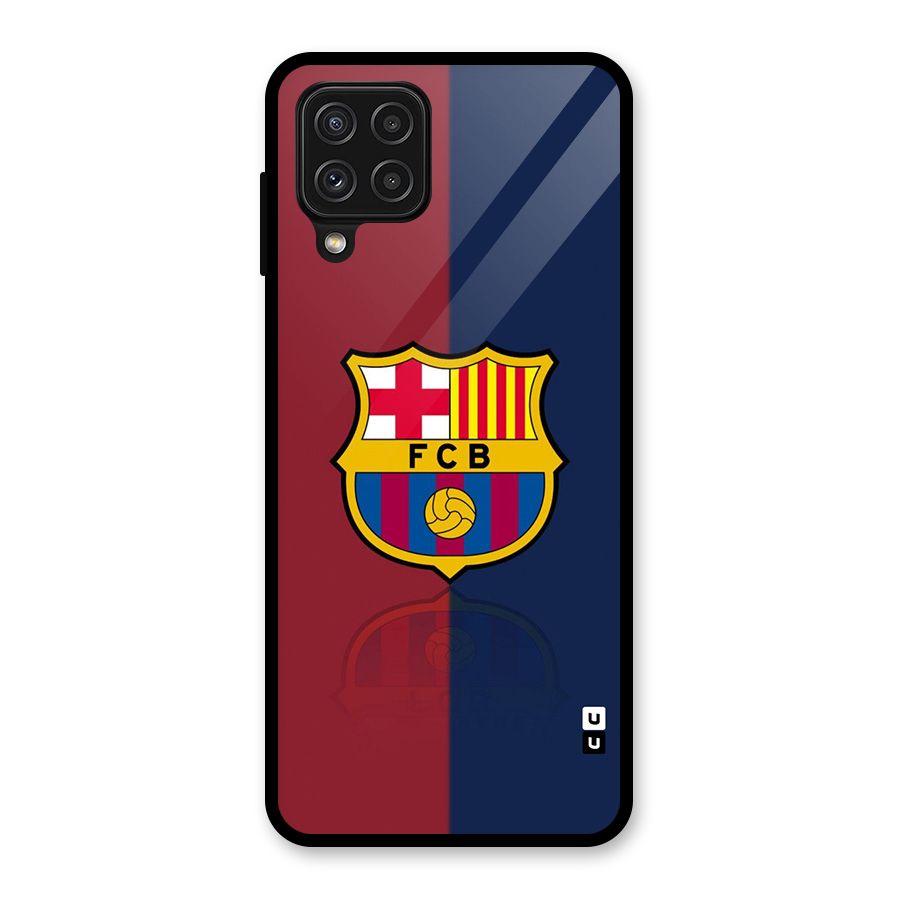 Cool Barcelona Glass Back Case for Galaxy A22 4G