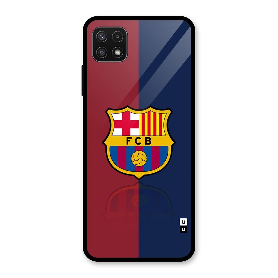 Cool Barcelona Glass Back Case for Galaxy A22 5G