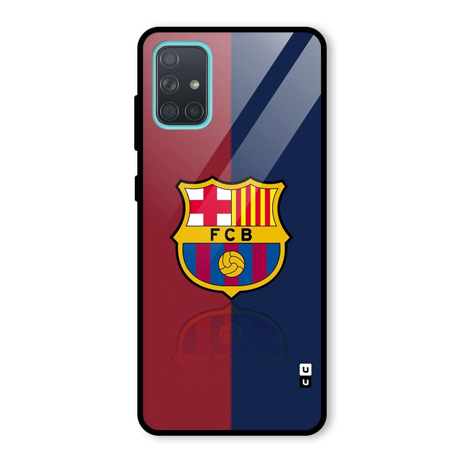 Cool Barcelona Glass Back Case for Galaxy A71