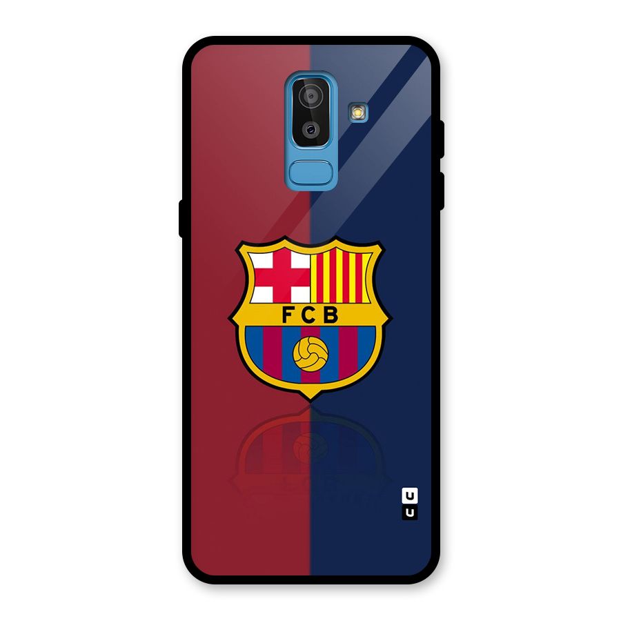 Cool Barcelona Glass Back Case for Galaxy J8