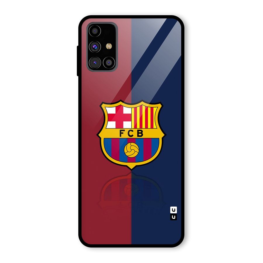 Cool Barcelona Glass Back Case for Galaxy M31s