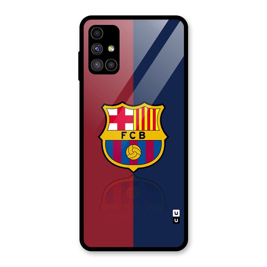 Cool Barcelona Glass Back Case for Galaxy M51